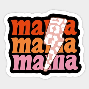 Funny Groovy Mothers day Sticker